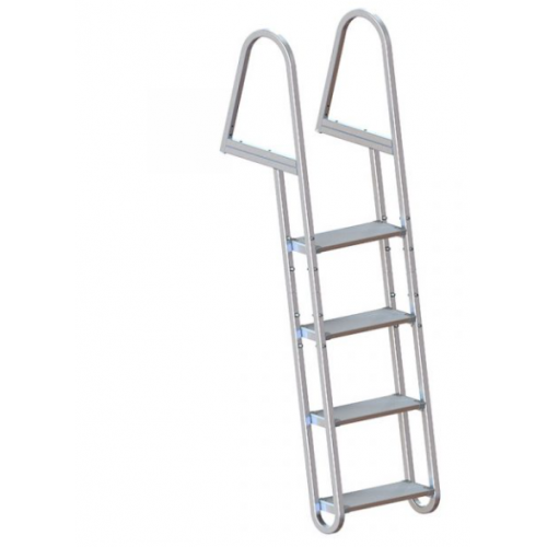 5 step store dock ladder